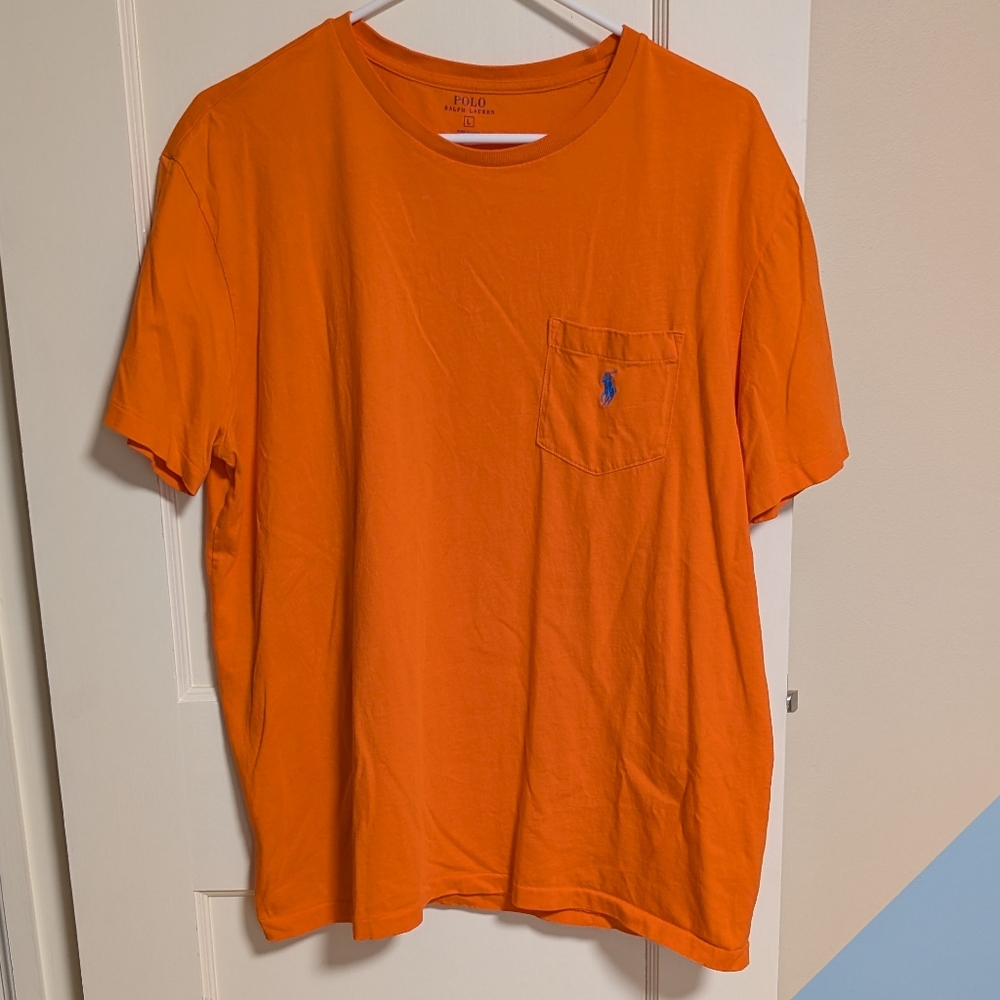Orange Polo Ralph Lauren T-Shirt